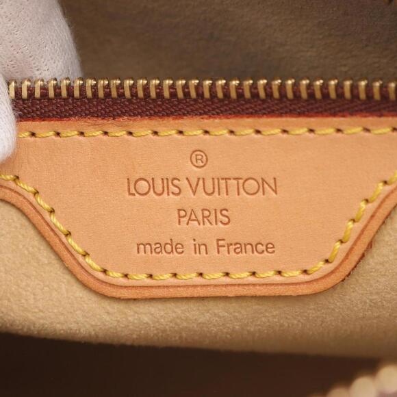 LOUIS VUITTON Brown Monogram Leather Shoulder Bag - Picture 5 of 10